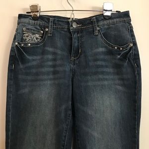Earl Jean Size 6 Medium Wash Denim